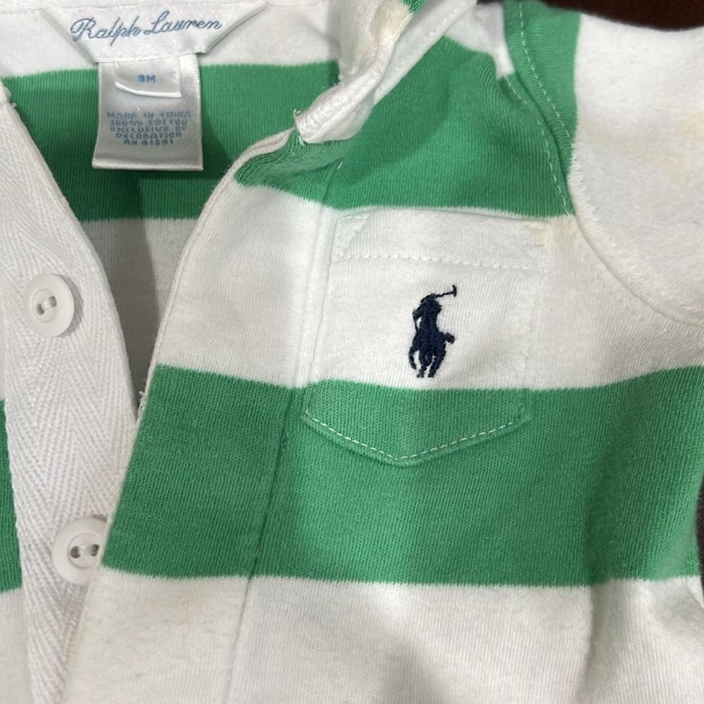 Polo Ralph Lauren Soft Cotton pocket Coverall NWOT - Picture 4 of 6